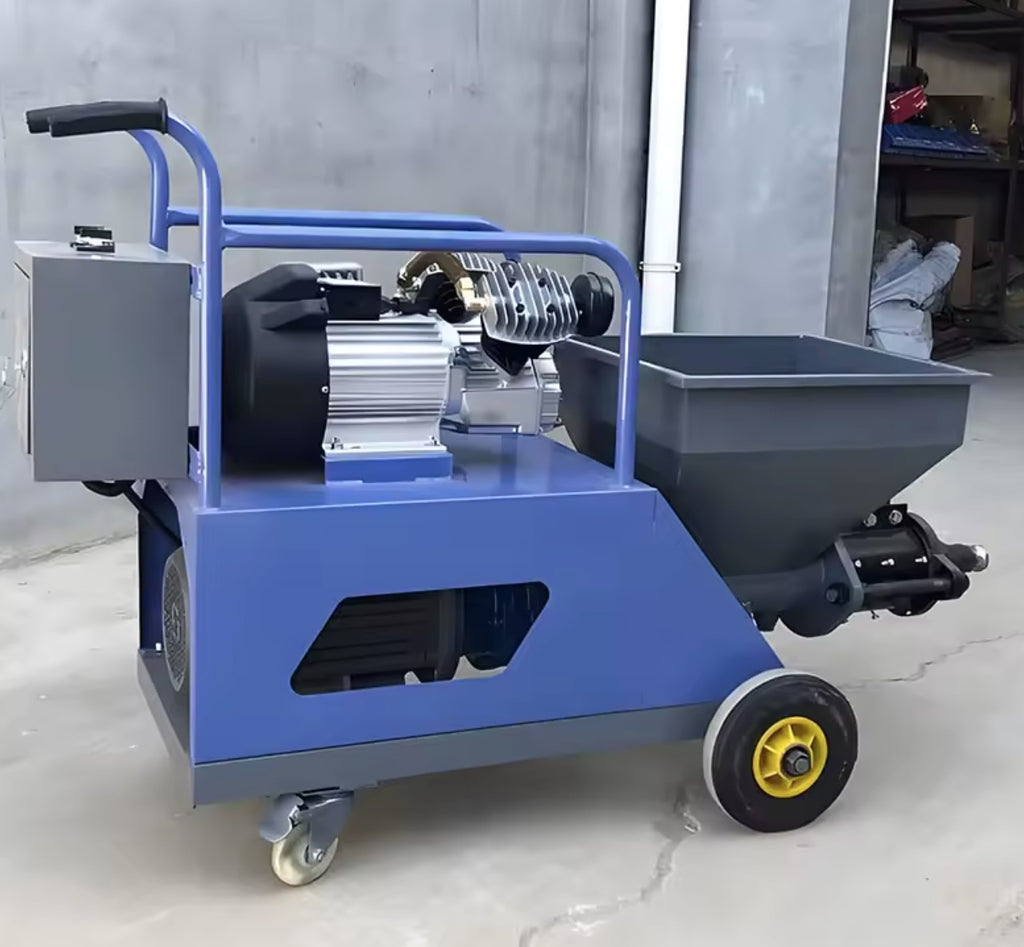 🎯 Omnigineer Fully Automatic Mortar Spraying & Plastering Machine