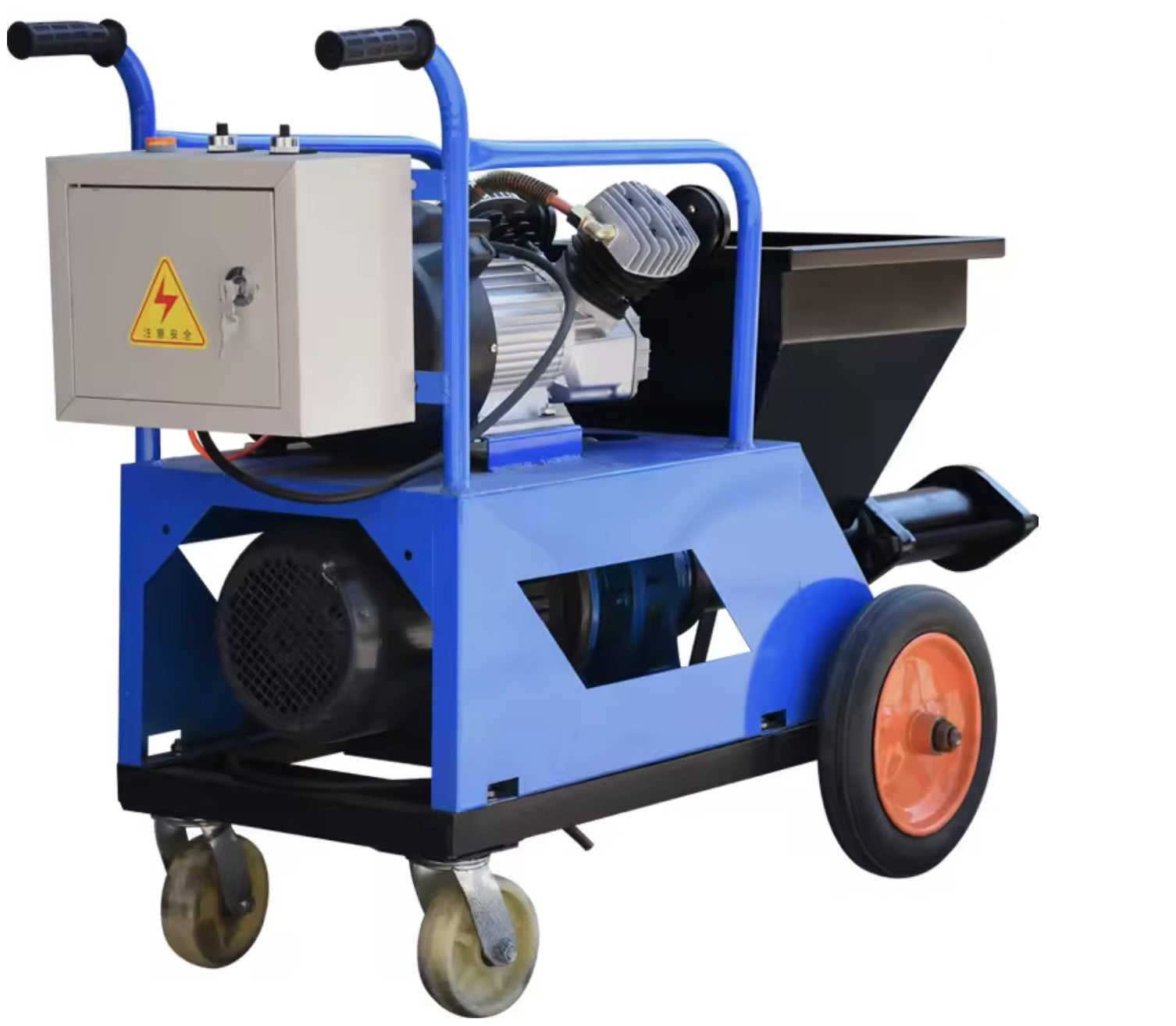 🎯 Omnigineer Fully Automatic Mortar Spraying & Plastering Machine