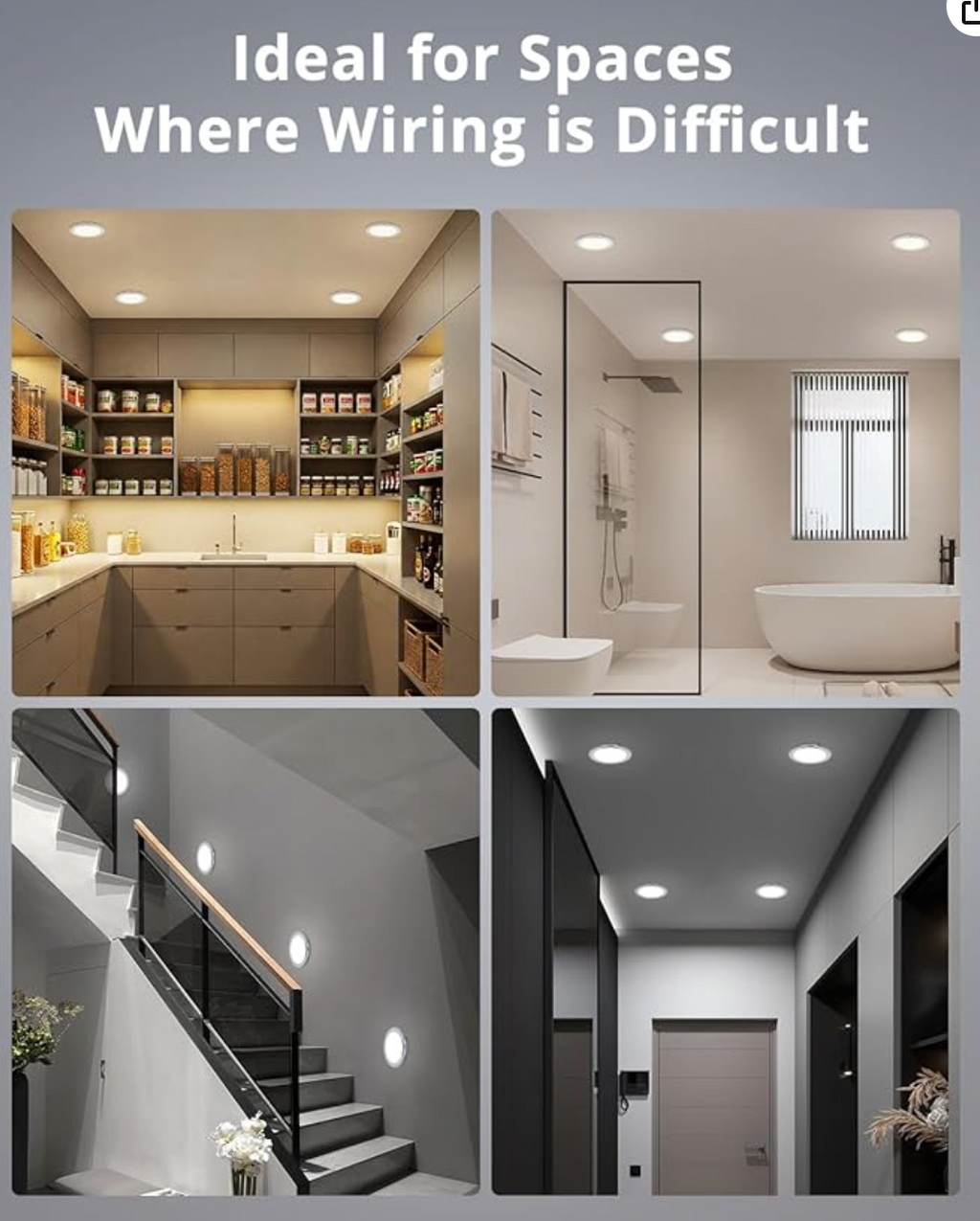 Omnigineer SmartGlow™ - Motion Sensor Ceiling Light