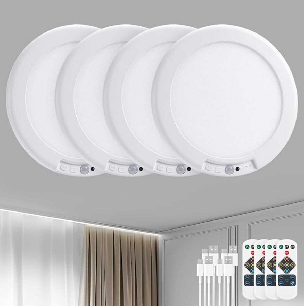 Omnigineer SmartGlow™ - Motion Sensor Ceiling Light