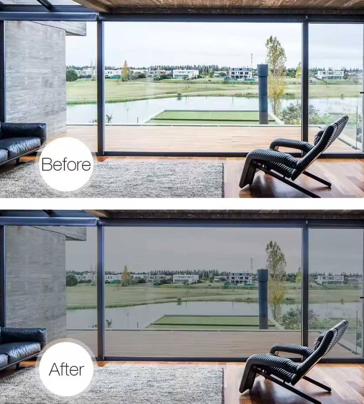 🌞 Omnigineer One-Way Privacy Window Film