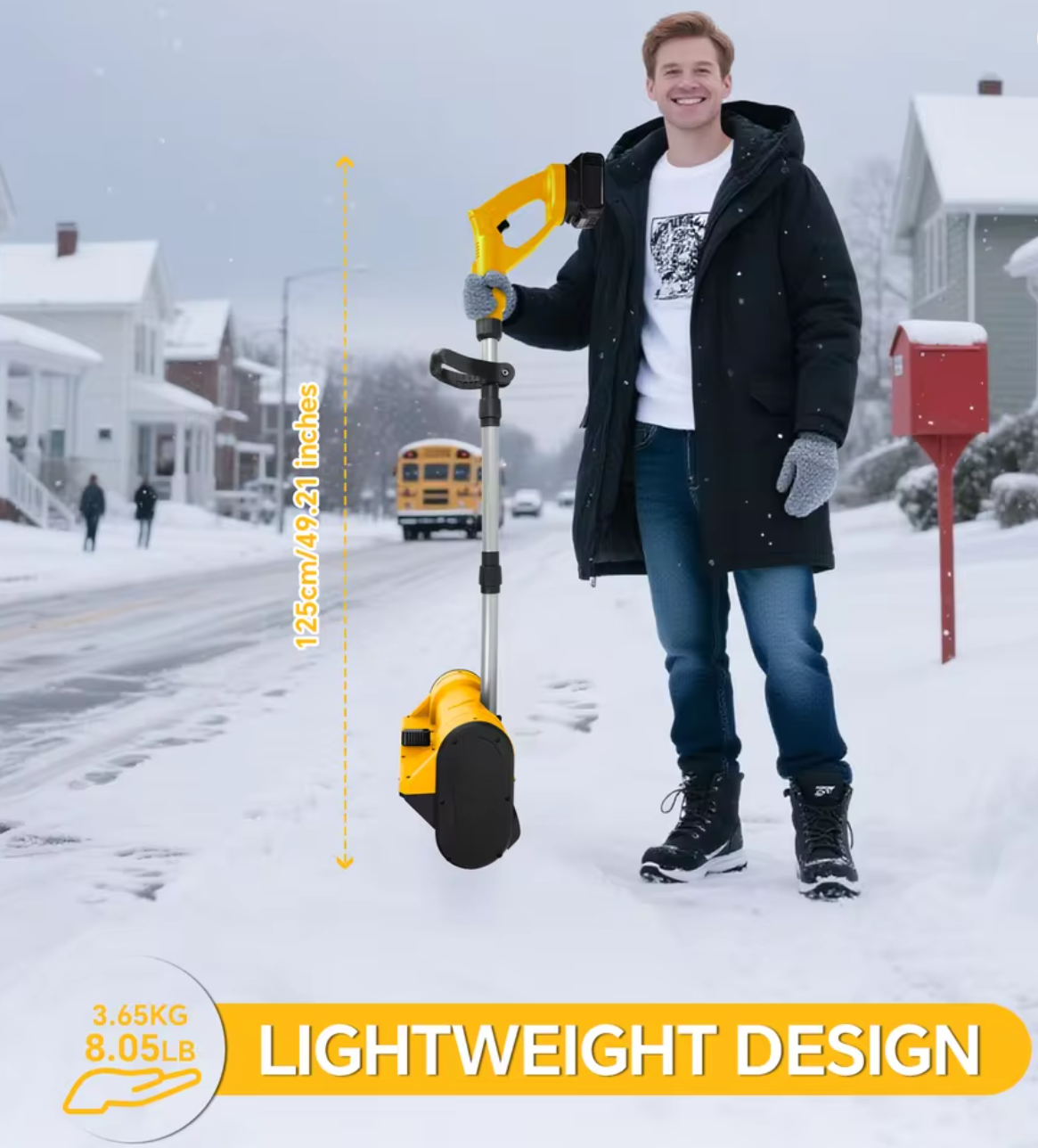 ❄️ Omnigineer® Electric Snow Shovel