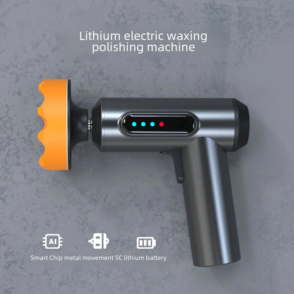 Wireless Car Waxing and Polishing Tool for Home Use