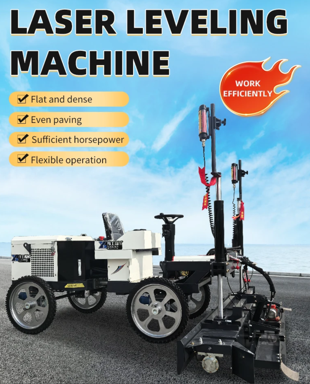 Omnigineer® Concrete Laser Screed Machine