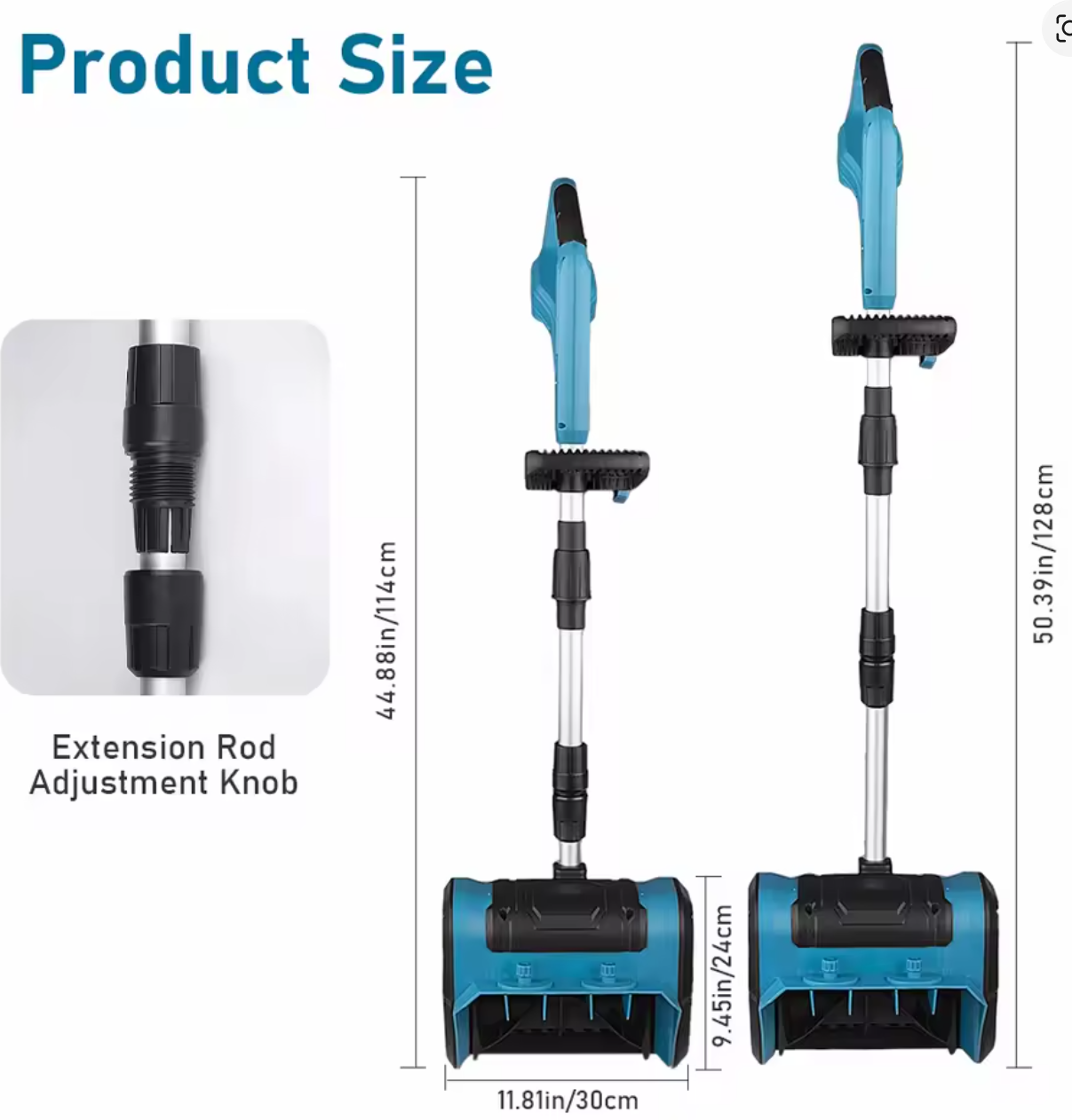 ❄️ Omnigineer® Electric Snow Shovel