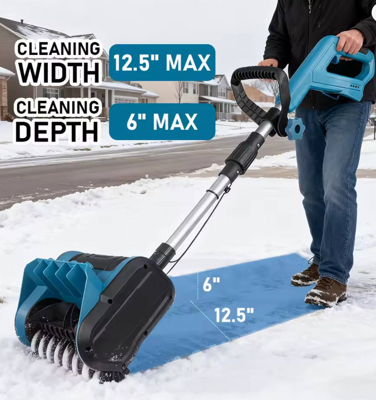 ❄️ Omnigineer® Electric Snow Shovel