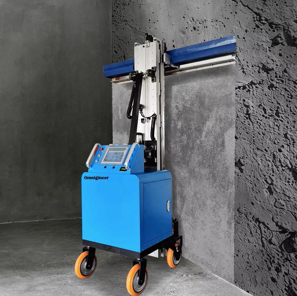 🏗️ Omnigineer Automatic Wall Plastering Machine