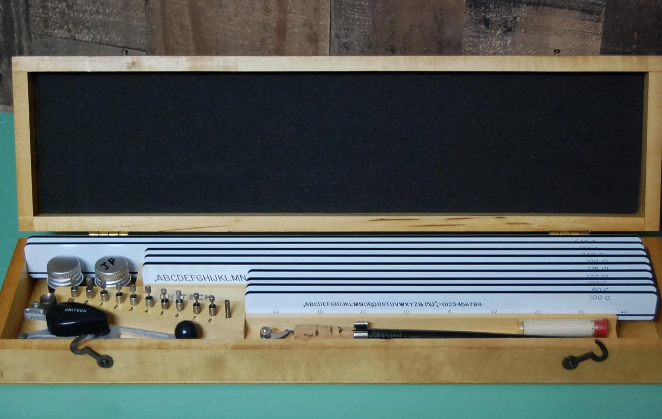 Vintage Omnigineer Lettering Tool