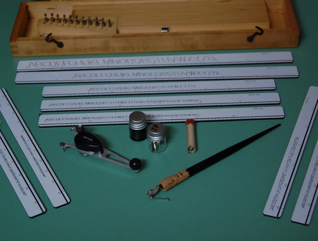 Vintage Omnigineer Lettering Tool