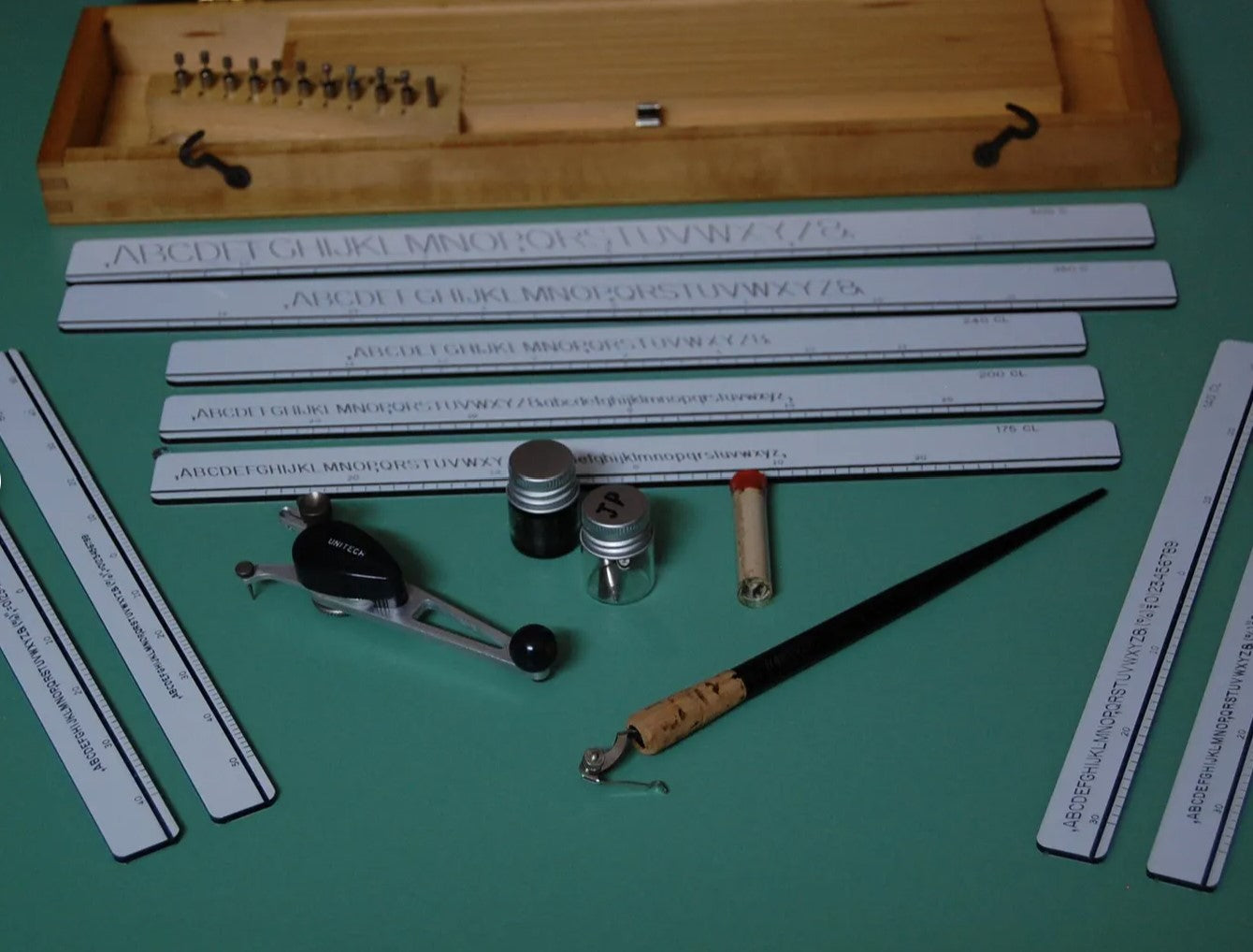 Vintage Omnigineer Lettering Tool