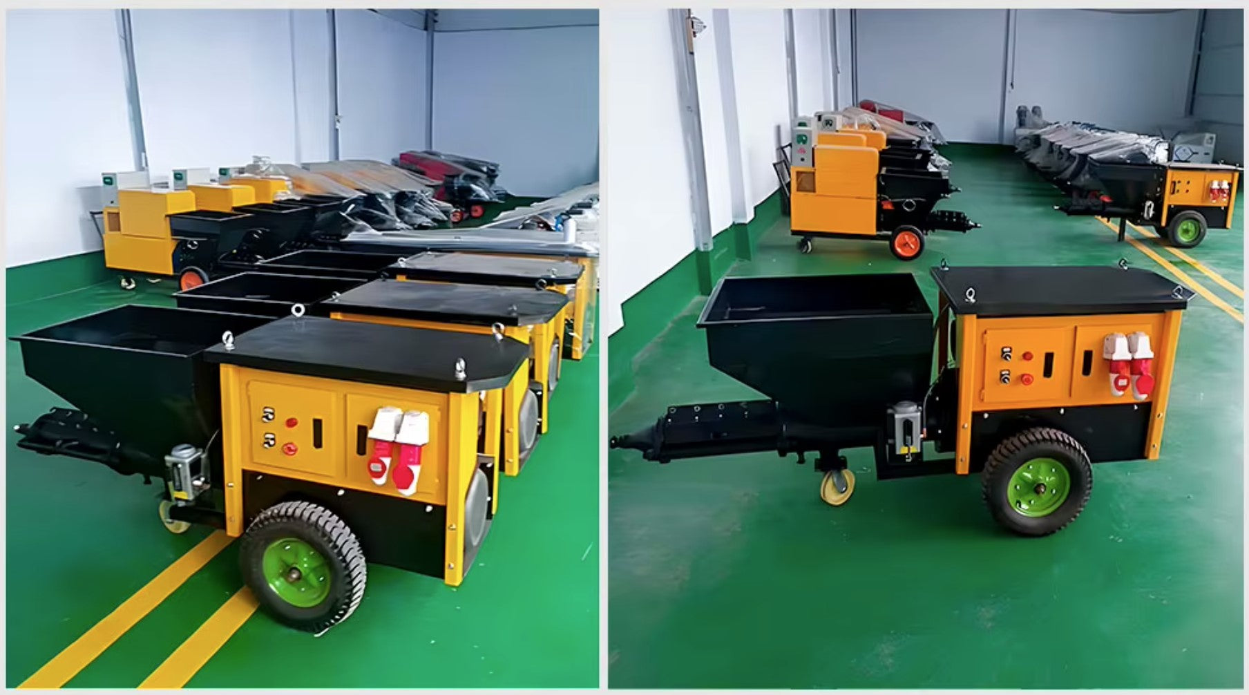 🎯 Omnigineer Fully Automatic Mortar Spraying & Plastering Machine