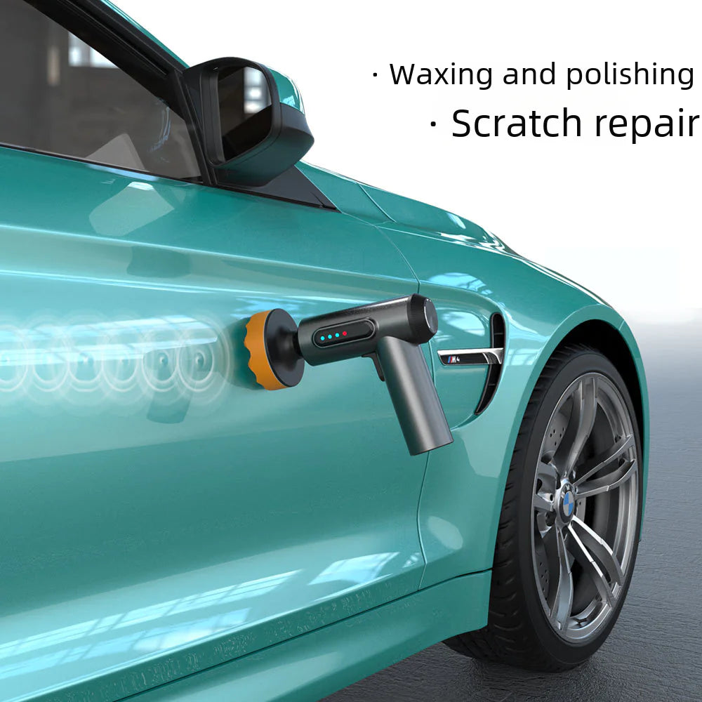 Wireless Car Waxing and Polishing Tool for Home Use